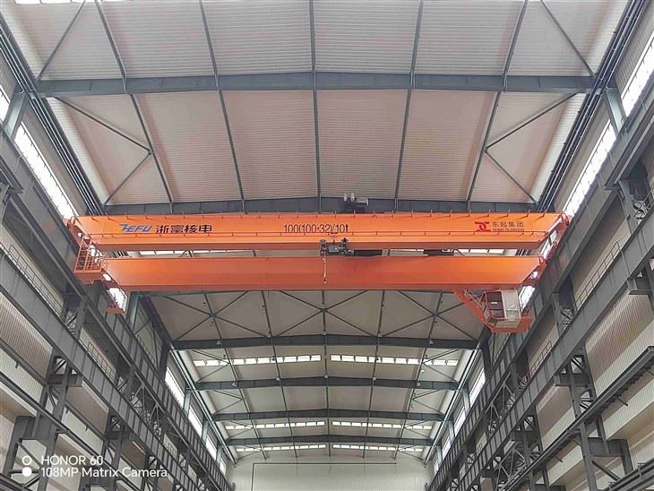50 Tons Double Beam Bridge Crane factory